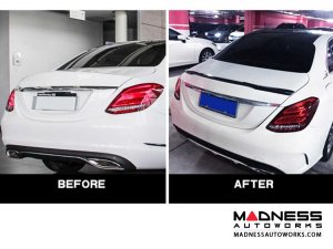 Mercedes-Benz C-Class W205 Rear Trunk Spoiler - Carbon Fiber Mercedes-Benz C-Class W205 Rear Trunk Spoiler - Carbon Fiber